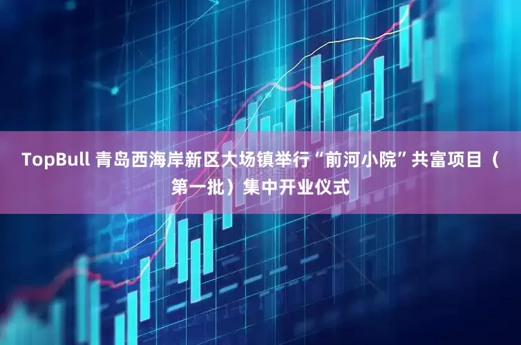 TopBull 青岛西海岸新区大场镇举行“前河小院”共富项目（第一批）集中开业仪式